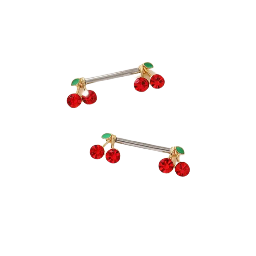 Cherry Nipple Piercing