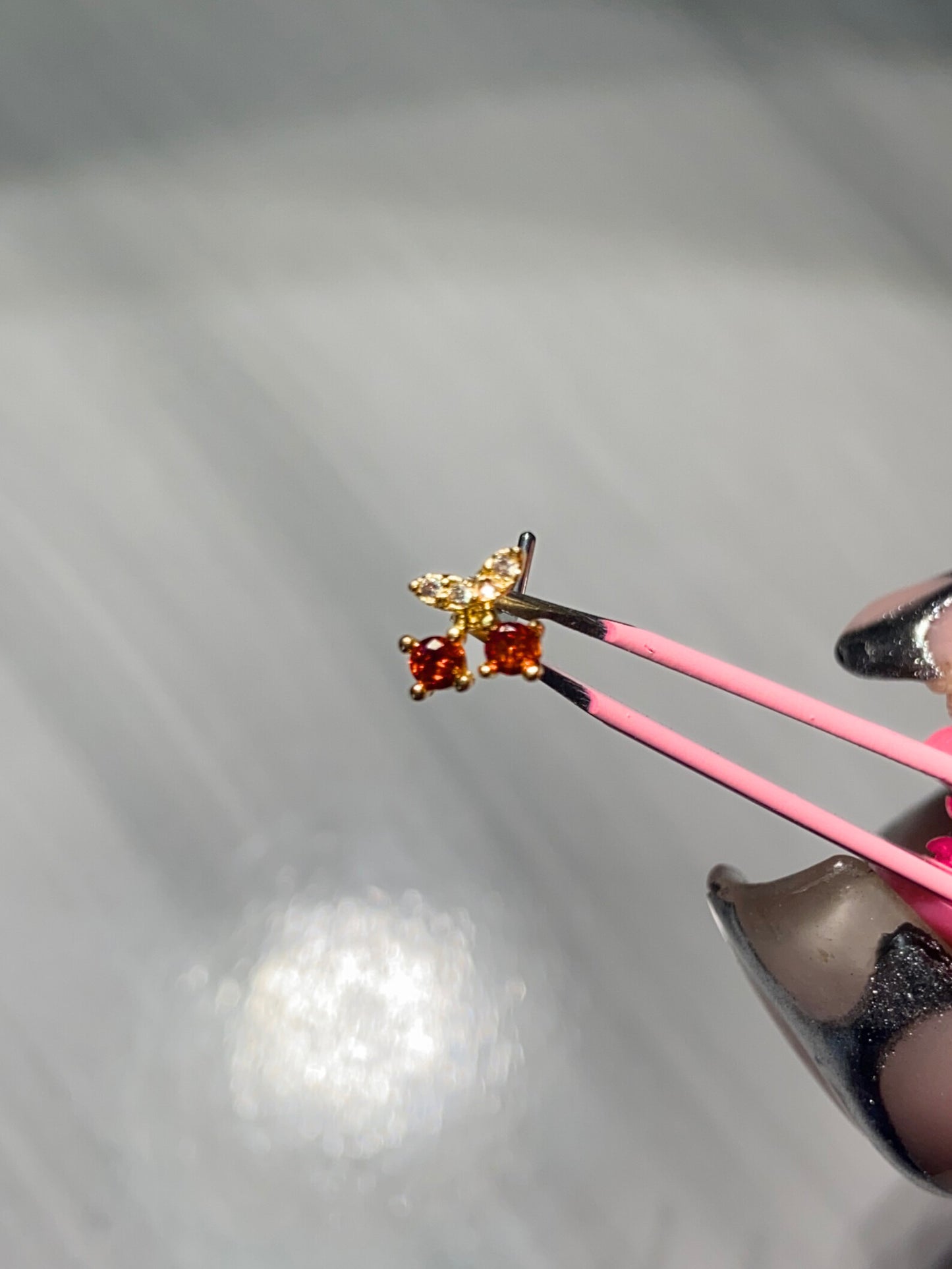 Cherry Nose Ring